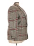 Evan Picone Plaid Brown Blazer Size 5X - photo 4