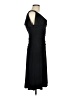 Chaps Solid Black Cocktail Dress Size M - photo 4