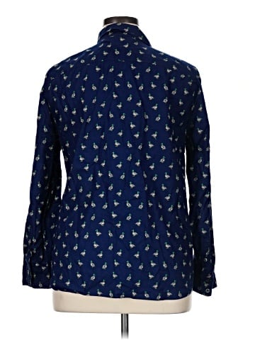 Talbots Long Sleeve Button-Down Shirt (view 2)