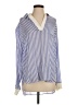 Alala Stripes Blue Long Sleeve Blouse Size S - photo 1