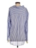 Alala Stripes Blue Long Sleeve Blouse Size S - photo 2