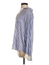 Alala Stripes Blue Long Sleeve Blouse Size S - photo 5