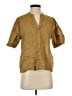 Everlane Tan Short Sleeve Blouse Size 0 - photo 1