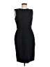 Ann Taylor Solid Black Cocktail Dress Size 8 - photo 1