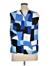 Nine West Blue Sleeveless Blouse Size XL - photo 2