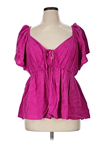 Torrid Short Sleeve Blouse (view 1)