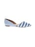 J.Crew Factory Store Stripes Blue Flats Size 7 - photo 1