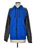 Adidas 100% Polyester Blue Zip Up Hoodie Size S - photo 1