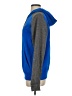 Adidas 100% Polyester Blue Zip Up Hoodie Size S - photo 5