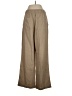 Three Dots Solid Tan Linen Pants Size S - photo 2