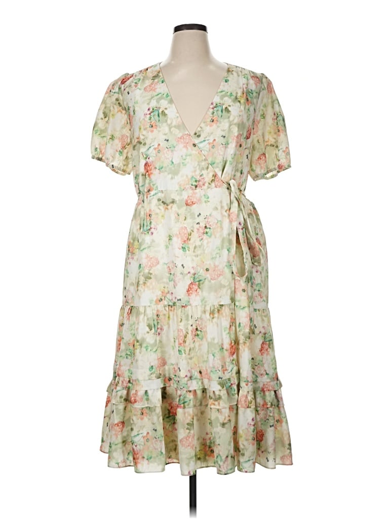 Pre-owned Alex Marie Casual Dress In Ivory