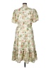 Alex Marie 100% Polyester Floral Ivory Casual Dress Size 16 - photo 2