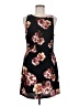 Leith Floral Black Casual Dress Size M - photo 1