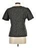 Ann Taylor Gray Short Sleeve Top Size L - photo 2