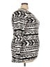 Lularoe Aztec Or Tribal Print Stripes White Black Long Sleeve T-Shirt Size 22 - 24 - photo 4