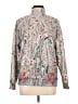 Unbranded 100% Polyester Floral Gray Cardigan Size L - photo 1