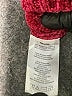 DKNY 100% Polyester Hearts Burgundy Pullover Sweater Size 10 - photo 4