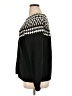 J.Jill Chevron-herringbone Black Pullover Sweater Size XL - photo 5