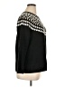 J.Jill Chevron-herringbone Black Pullover Sweater Size XL - photo 4