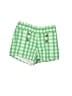 Janie and Jack Checkered-gingham Green Shorts Size 6-12 mo - photo 1