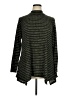 LOGO by Lori Goldstein Green Turtleneck Sweater Size 1X - photo 1