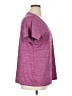 Spalding Athletic 100% Polyester Purple Active T-Shirt Size 1X - photo 4