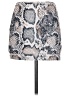 Missguided Print Silver Casual Skirt Size S - photo 2