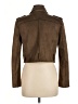 T Tahari 100% Polyester Brown Jacket Size M (estimated) - photo 2