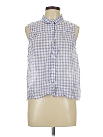 Gilly Hicks Sleeveless Button-Down Shirt (view 1)
