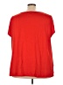 80 Park Red Short Sleeve Top Size 3X - photo 2