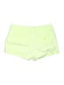 J.Crew 100% Cotton Solid Green Shorts Size 6 - photo 2