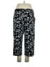 J.Jill 100% Spandex Floral Blue Casual Pants Size XL Petite - photo 2