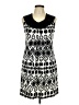 En Focus Studio Graphic Black Casual Dress Size 10 - photo 1