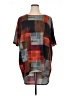 Lularoe Color Block Orange Brown Kimono Size XL - photo 1