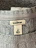 L.L.Bean 100% Cotton Gray Pullover Sweater Size S - photo 7