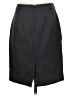 J.Crew 100% Polyester Solid Gray Formal Skirt Size 4 (petite) - photo 2