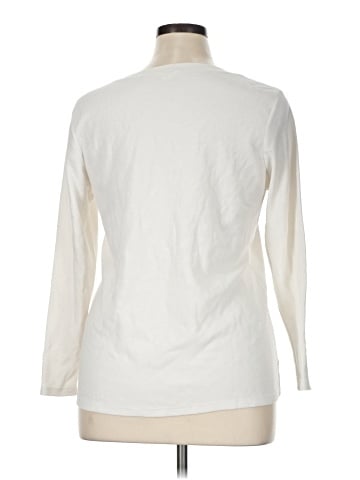 Caslon Long Sleeve Henley (view 2)