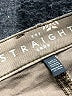 Straight Down Print Brown Khakis Size 12 - photo 7