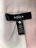Aqua 100% Polyester Chevron-herringbone Ivory Shorts Size M - photo 3