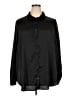 Torrid Solid Black 3/4 Sleeve Blouse Size 4X Plus (4) - photo 1