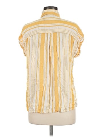 Cosmic Blue Love Short Sleeve Blouse (view 2)