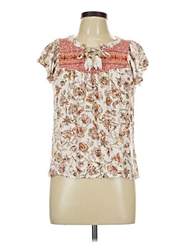 Maurices Short Sleeve Blouse (view 1)