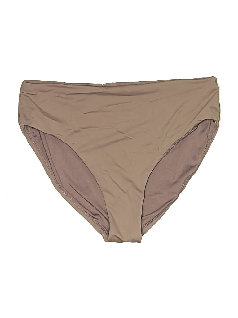 Pre-owned Senita Athletics Swimsuit Bottoms In Tan