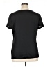 Worthington 100% Polyester Black Short Sleeve Top Size XL - photo 2