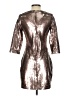 BB Dakota Metallic Silver Cocktail Dress Size S - photo 2
