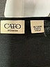 Cato Black Short Sleeve Turtleneck Size 18 - photo 7