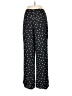 Just Fab 100% Polyester Polka Dots Black Casual Pants Size S - photo 2
