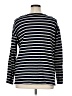 J.Jill 100% Cotton Stripes Blue Pullover Sweater Size 1X - photo 2