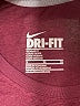 Nike 100% Polyester Burgundy Active Tank Size XL - photo 7