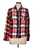 Como Vintage Plaid Red Long Sleeve Button-Down Shirt Size L - photo 1